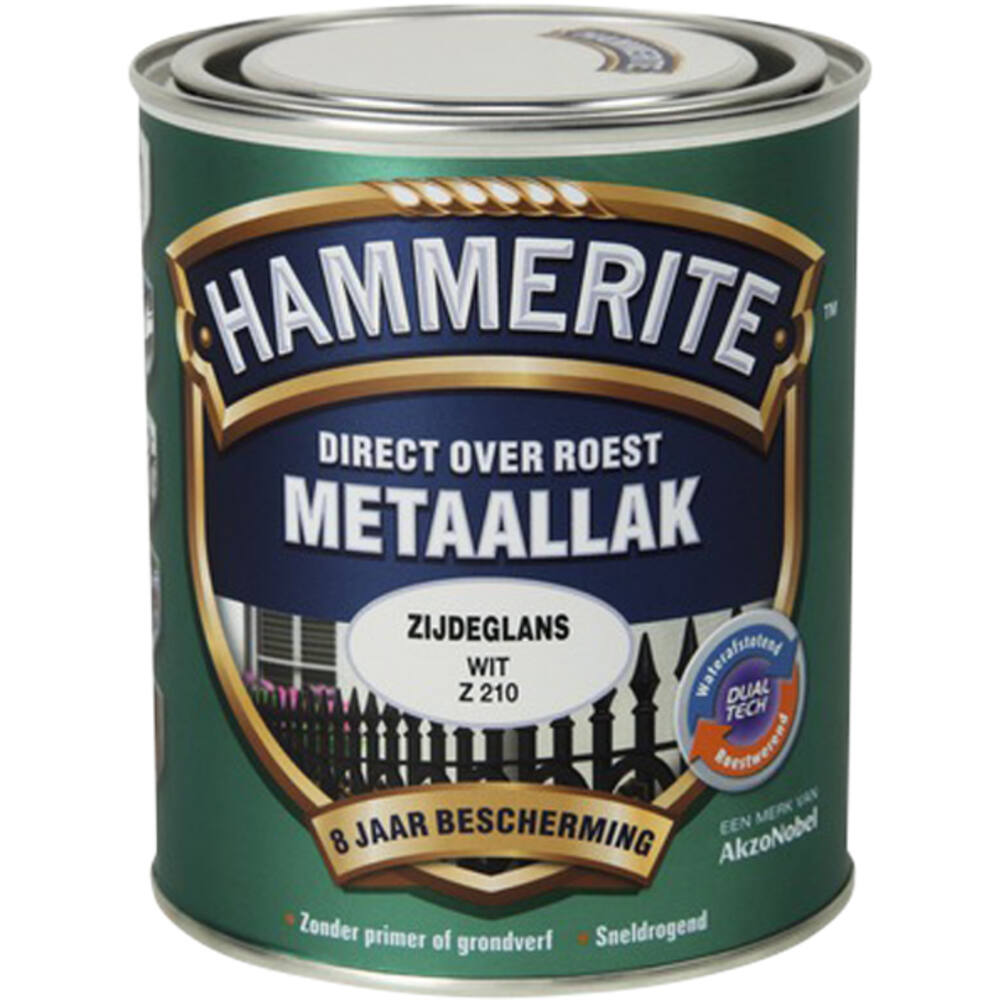 Hammerite Zijdeglans Wit Z210 750 ml