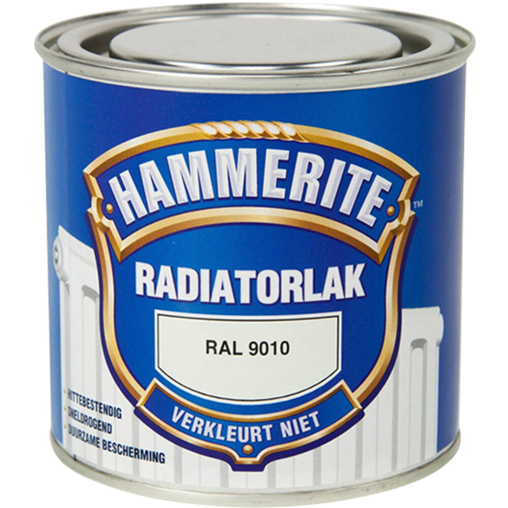 Hammerite Radiatorlak RAL9010 250 ml