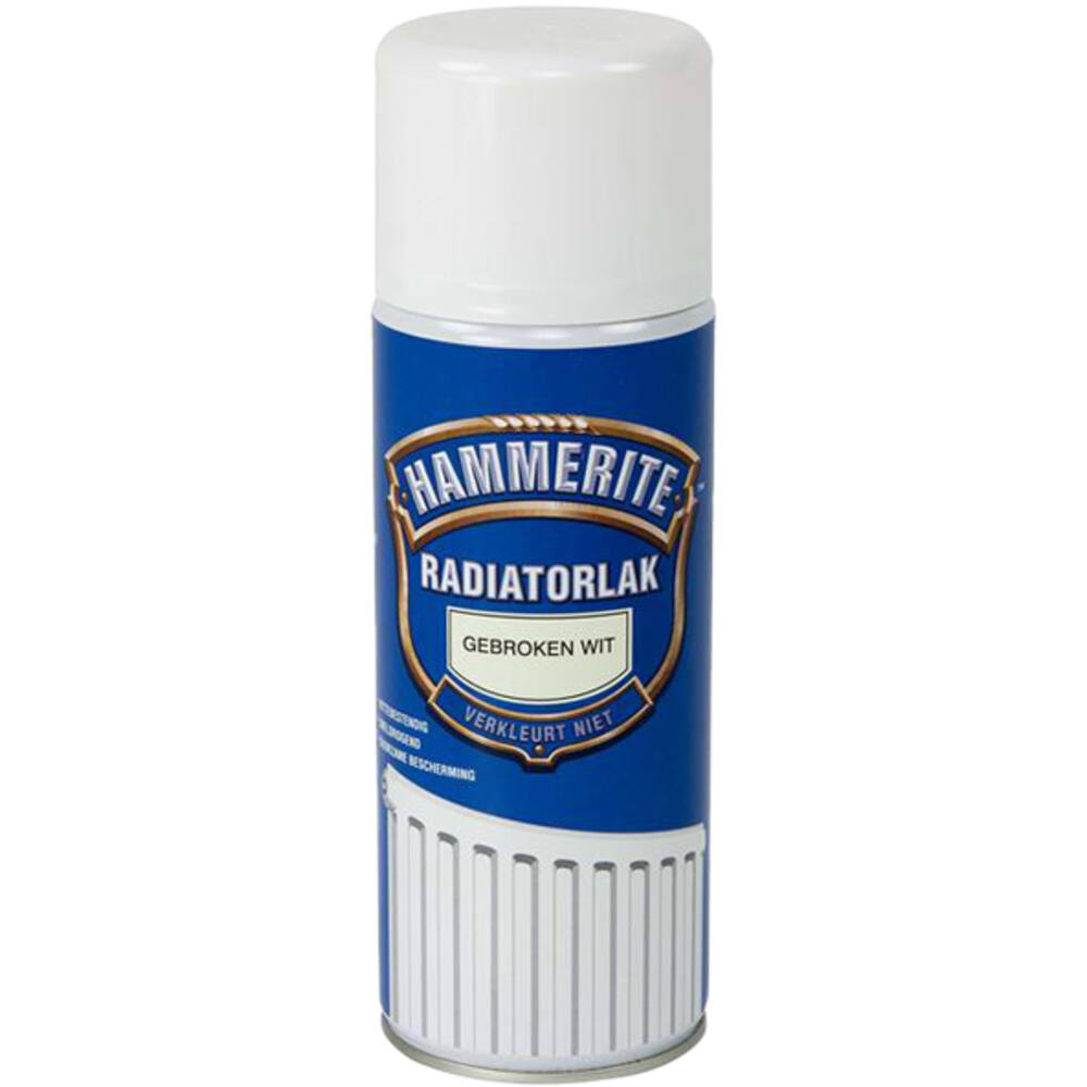 Hammerite Radiatorlak Gebroken Wit 400 ml