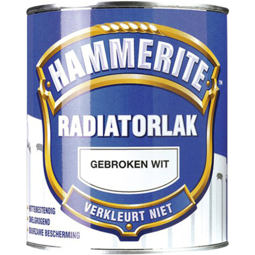 Hammerite Radiatorlak Gebroken Wit 250 ml