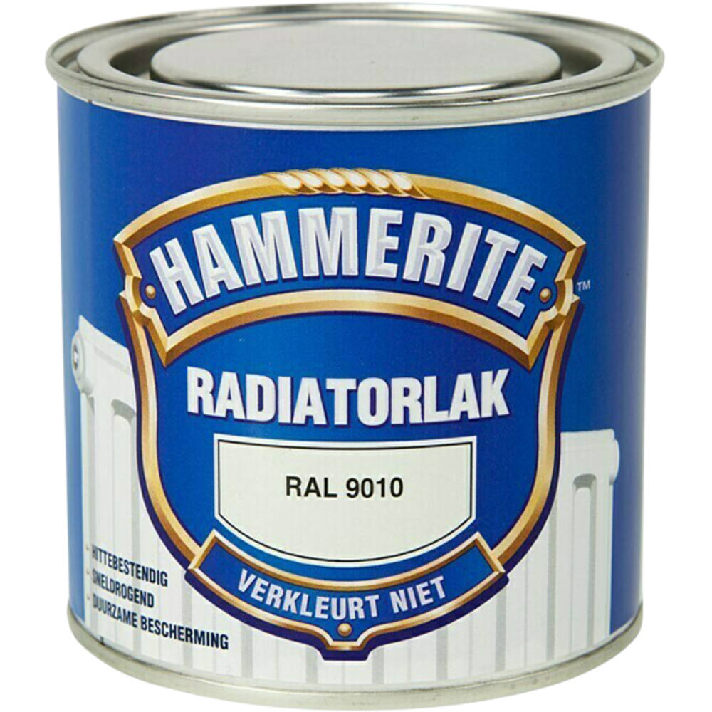Hammerite Radiatorlak RAL9010 750 ml