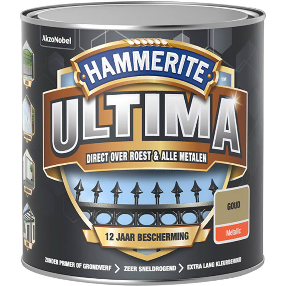 Hammerite Ultima Goud 250 ml