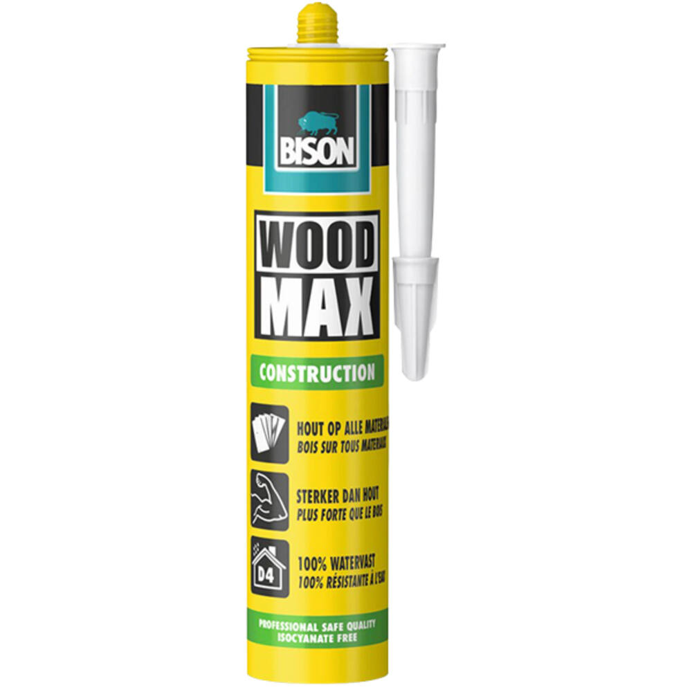 Bison Wood Max 380g Houtconstructie Lijm D4