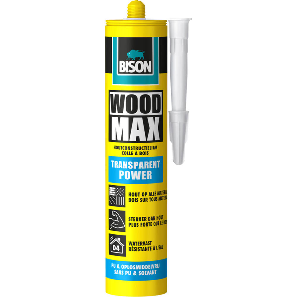 Bison Wood Max Transparant Koker 320 gr