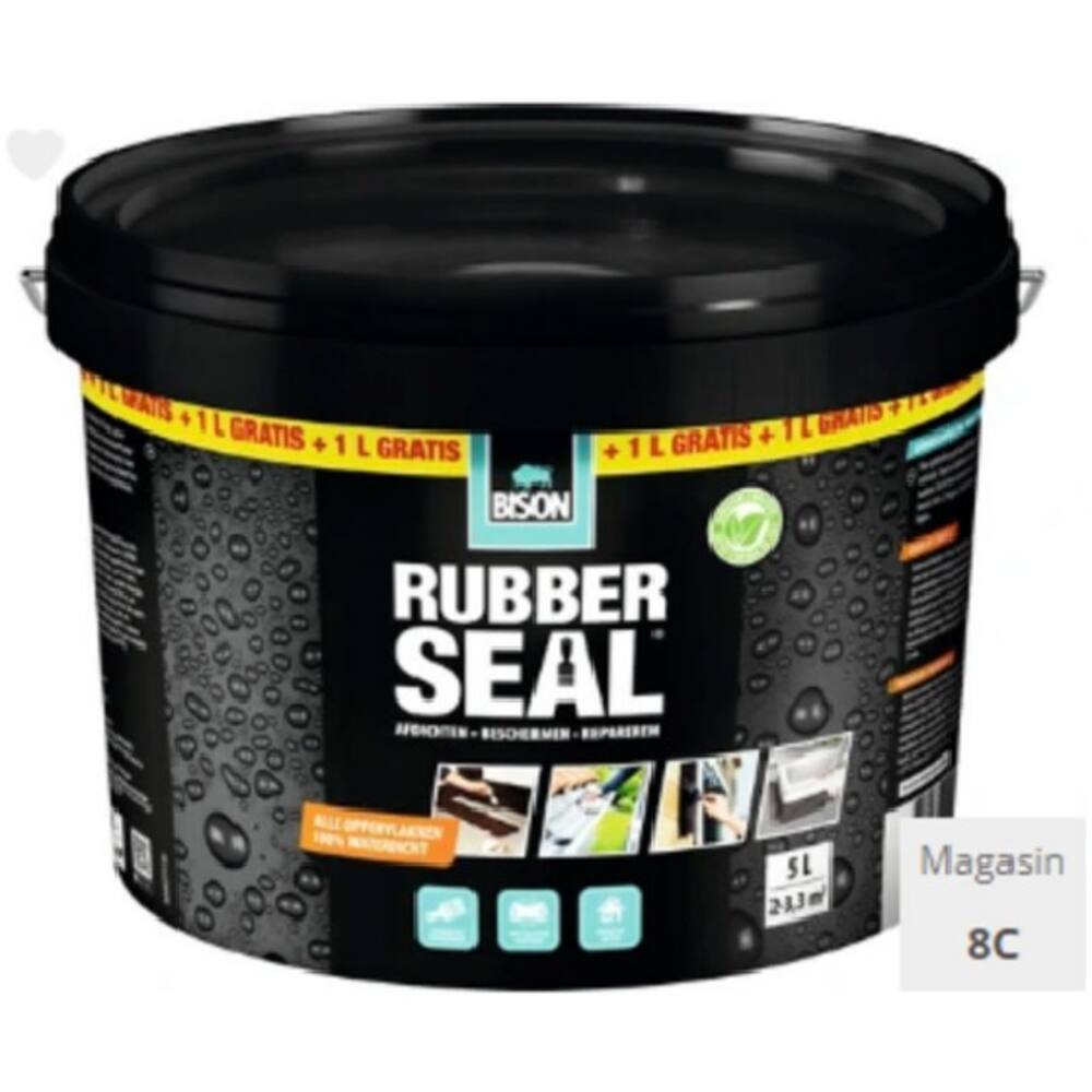 Bison Rubber Seal 4+1 L