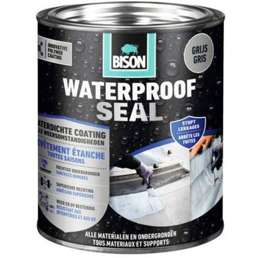 Bison Waterproof Seal 1 kg Grijs