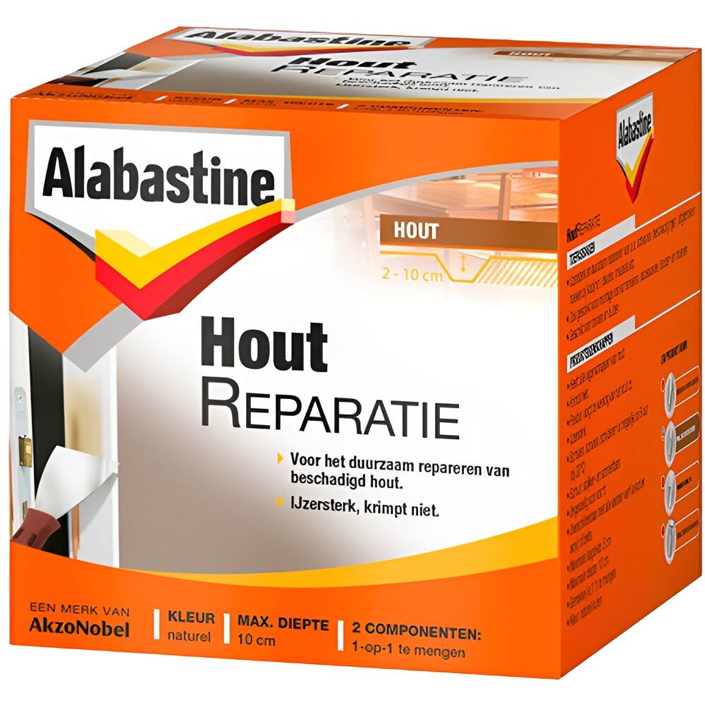 Alabastine Houtreparatie Set 500 g