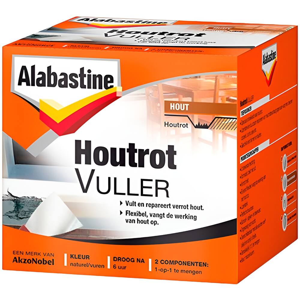 Alabastine Houtrotvuller 1 kg
