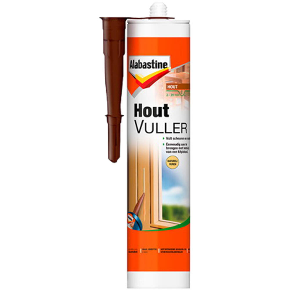 Alabastine Houtvuller Naturel/Vuren 485 g Koker