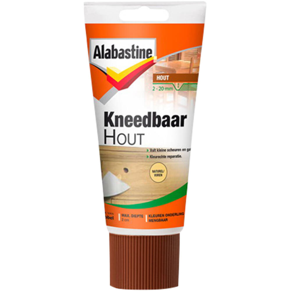 Alabastine Kneedbaar Hout Naturel/Vuren Tube 200 g