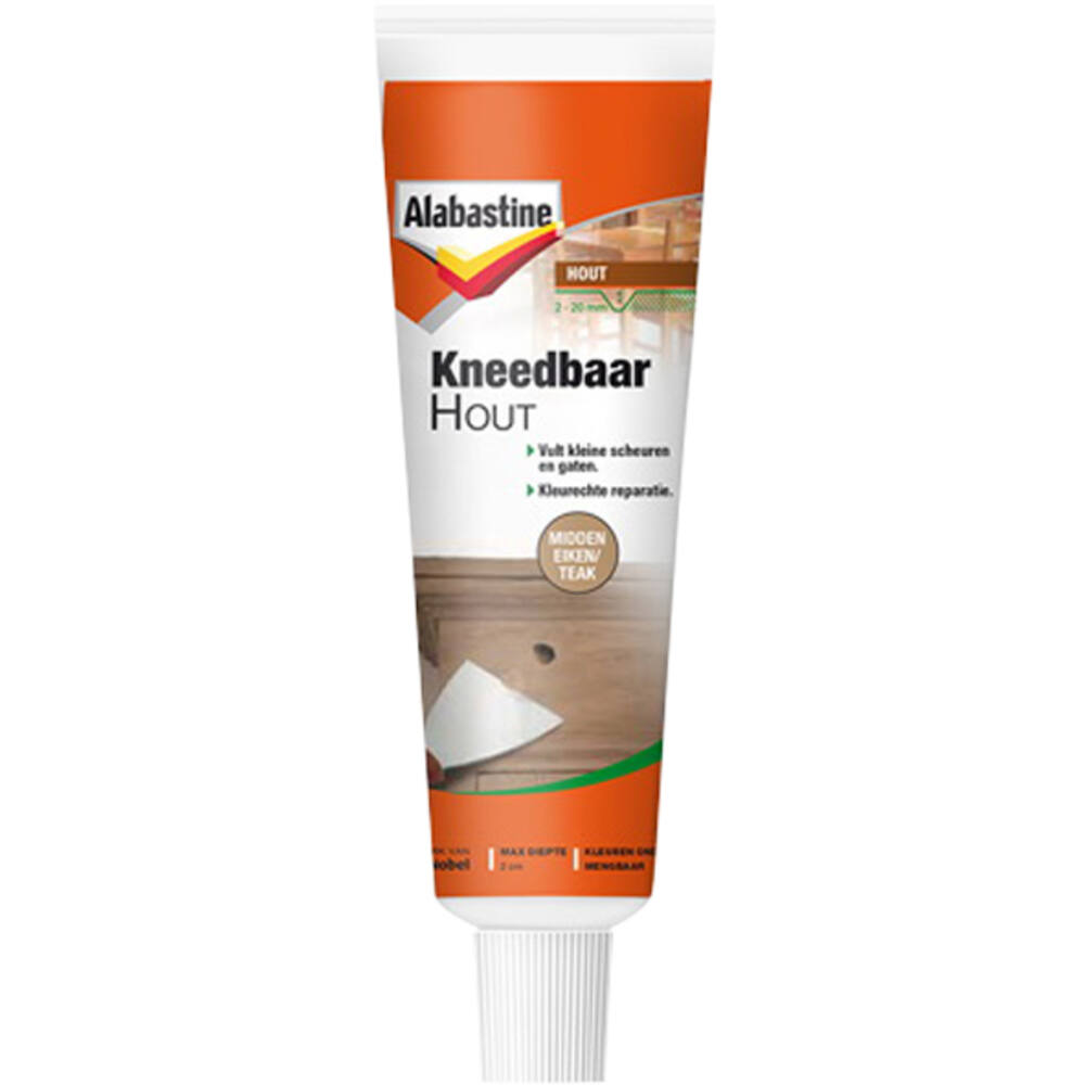 Alabastine Kneedbaar Hout Midden Eiken/Teak Tube 75 g