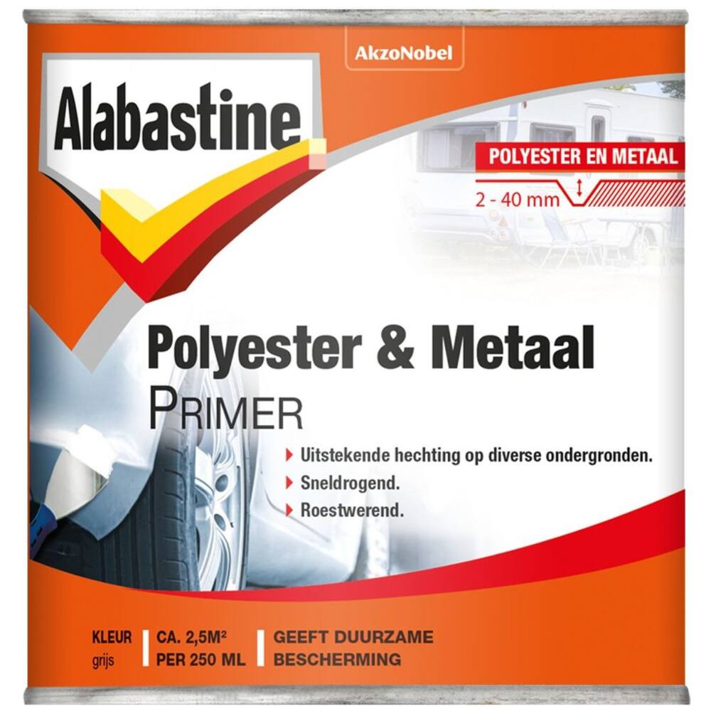 Alabastine Polyester & Metaal Primer 250 ml