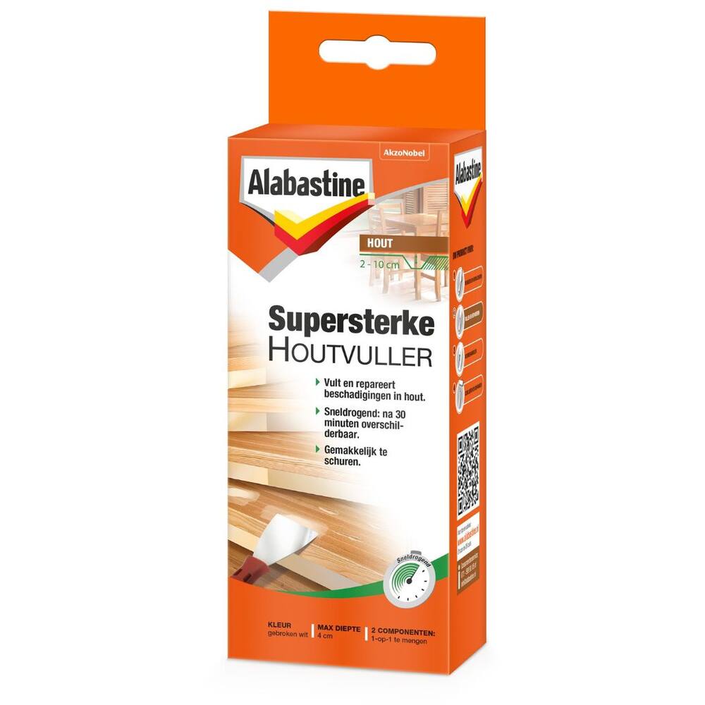 Alabastine Supersnelle Houtvuller 2K Set 150 g