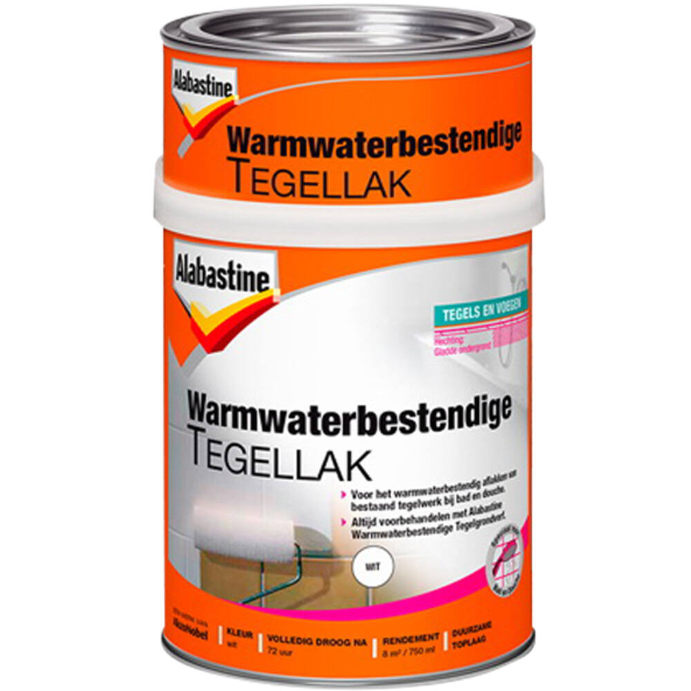 Alabastine Warmwaterbestendige Tegellak 2 Componenten 750 ml