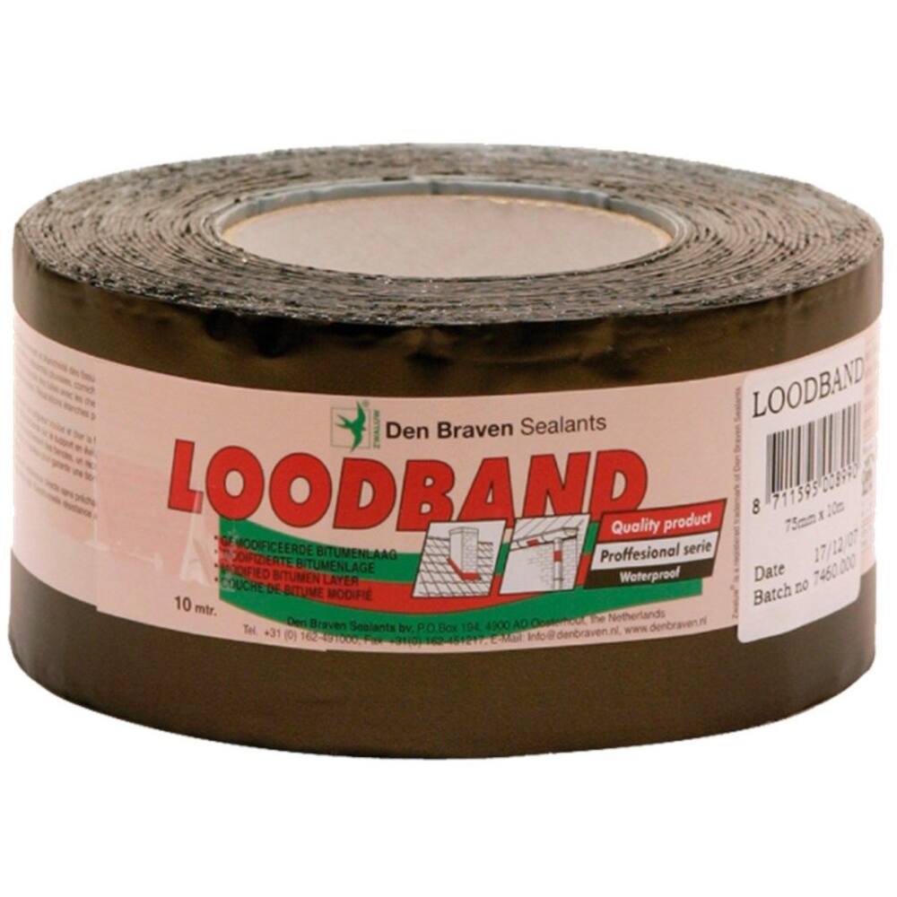 Zwaluw Loodband 5 cm x 10 m