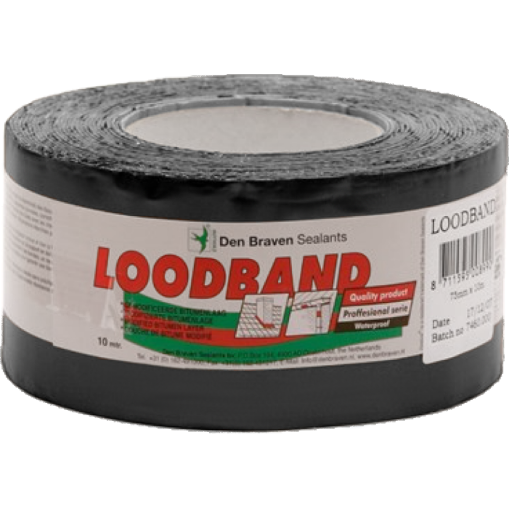 Zwaluw Loodband 10 cm x 10 m