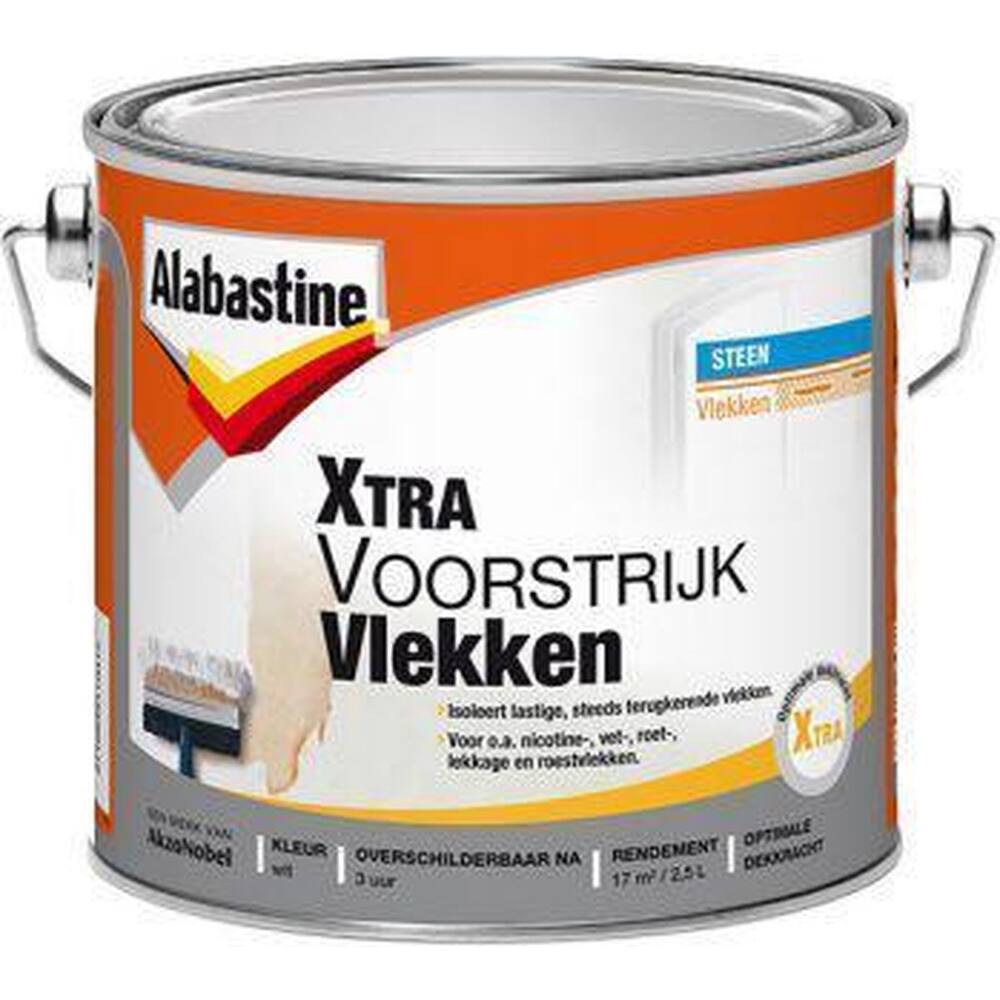 Alabastine Xtra Voorstrijk Vlekken 2,5 L