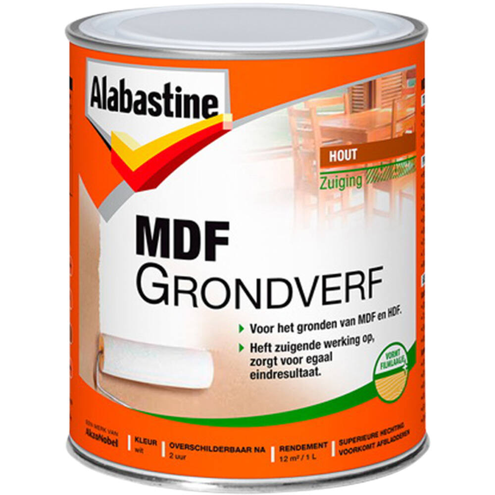Alabastine MDF 2in1 Grondverf 1 L