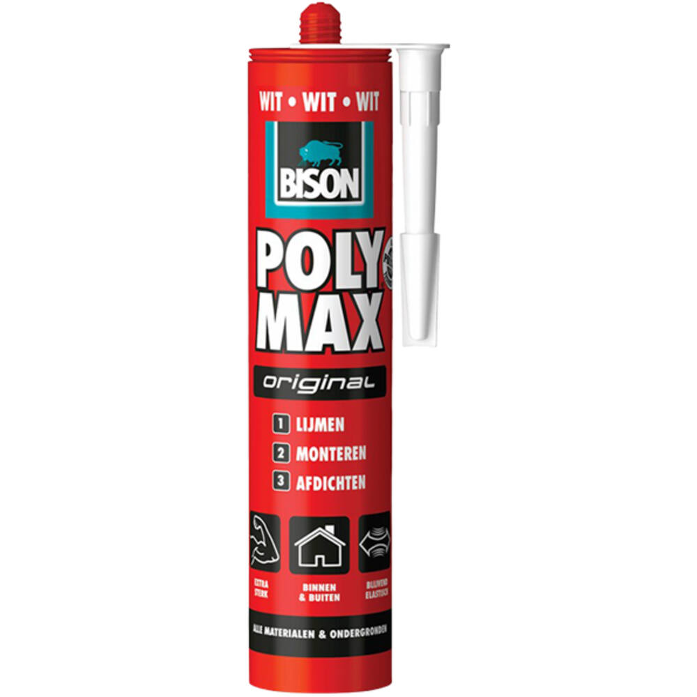 Bison Poly Max 425 g Wit