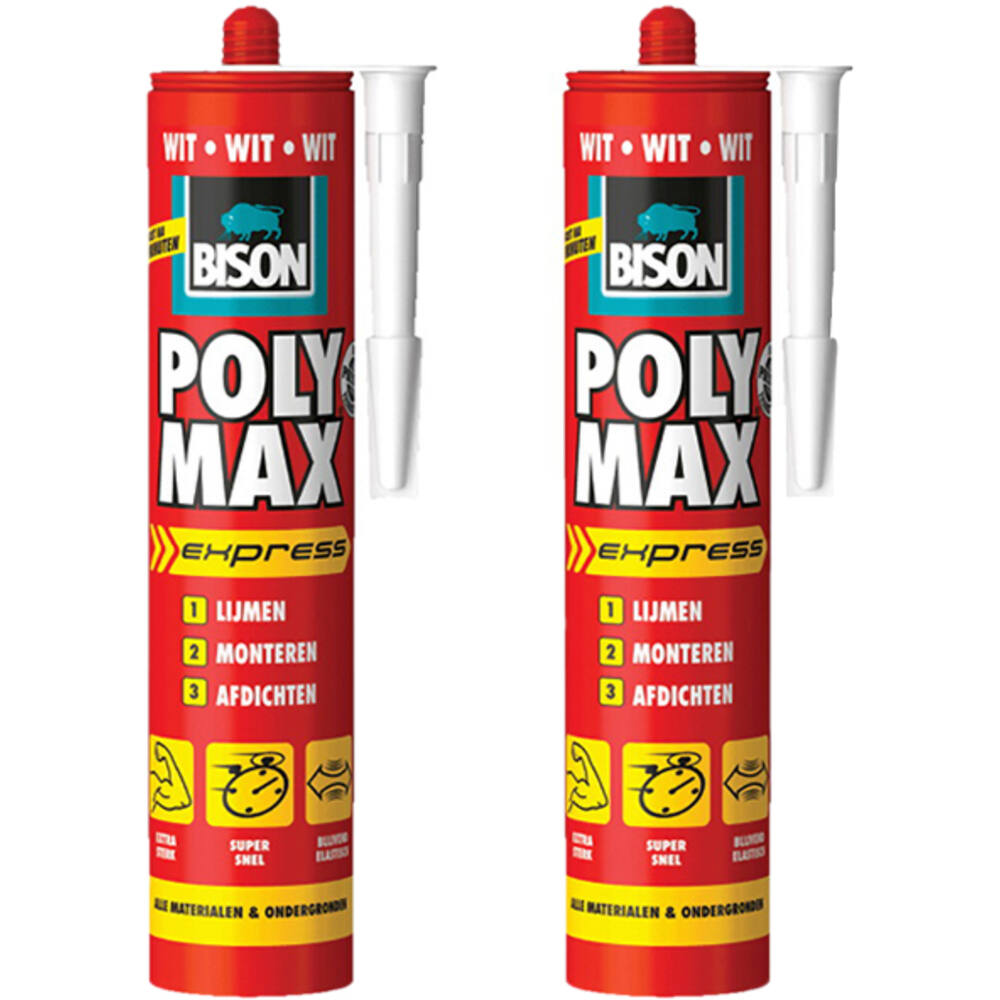 Bison Poly Max Wit Express Duo 435 g