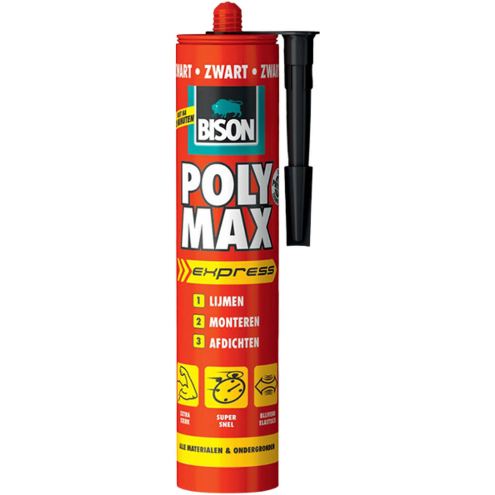 Bison Poly Max Express Zwart 425 g