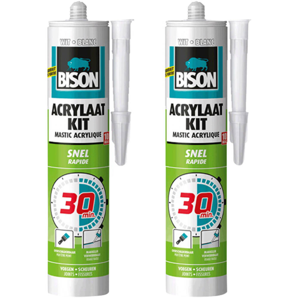 Bison Acrylaatkit 30Min Duo-Pack