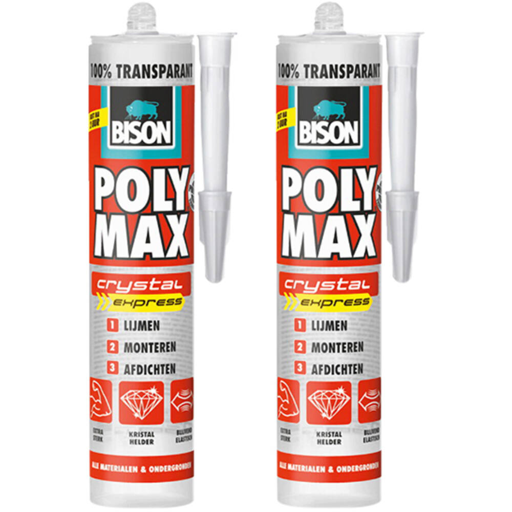 Bison Poly Max Crystal Duopack 300 g