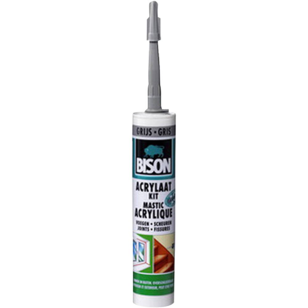 Bison Acrylaatkit grijs 300 ml
