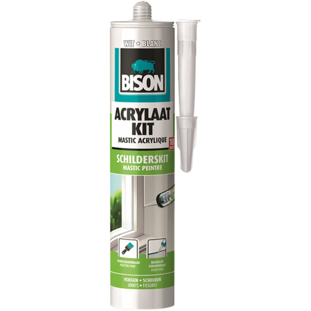 Bison Acrylaatkit Bruin 300 ml