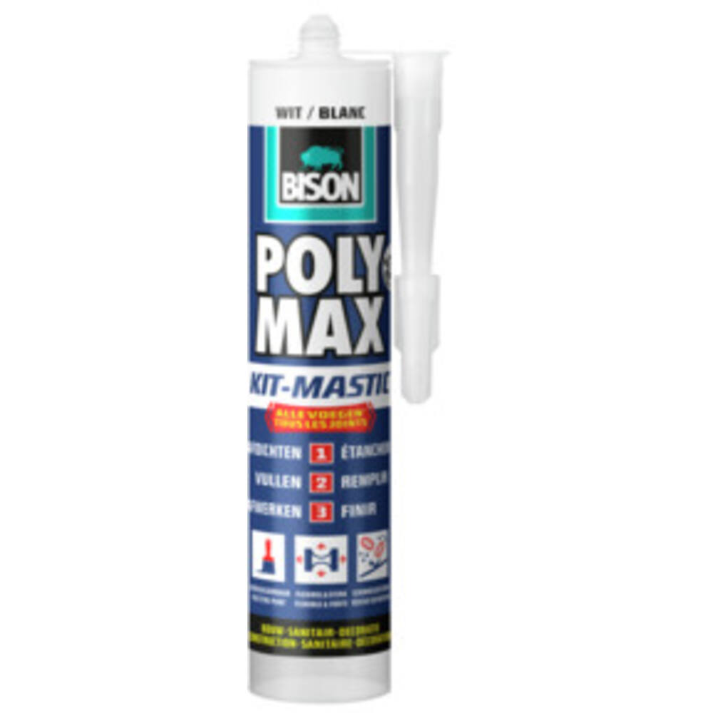 Bison Poly Max Afdichtingskit Antraciet 280 ml