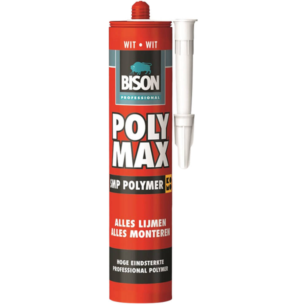 Bison Prof Polymax Smp Polymer Wit Crt 425 g