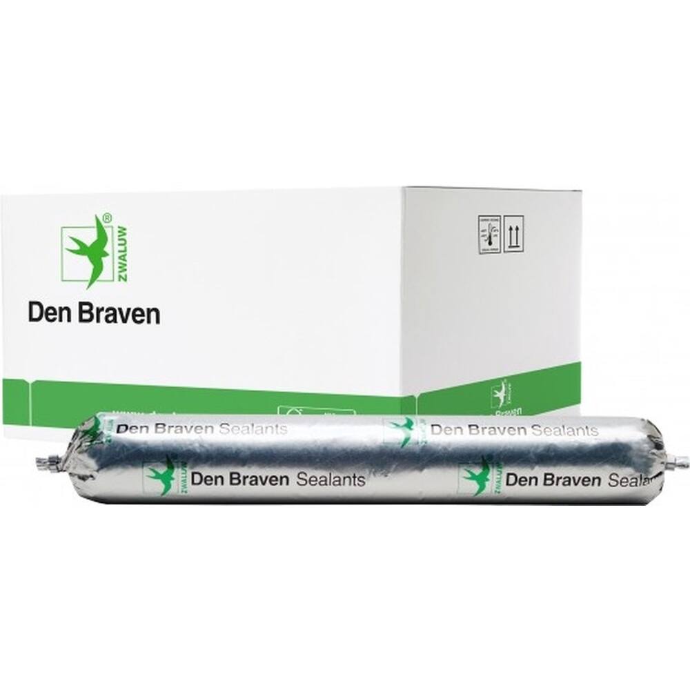 Zwaluw Den Braven Silicone Naf 600 ml RAL9002