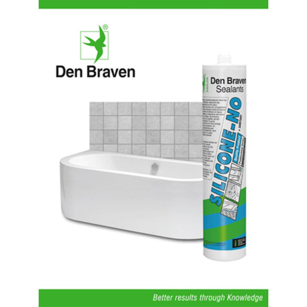Zwaluw Silicone-No+Sanitary 310 ml Transparant Grijs