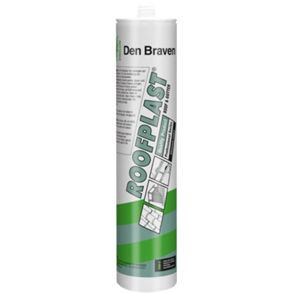 Zwaluw Den Braven Roofplast 310 ml Zwart