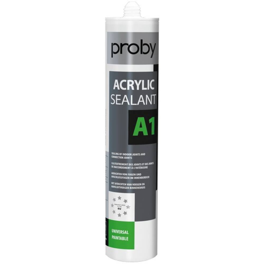 Proby Acrylaatkit A1 Sealant Wit 280 ml