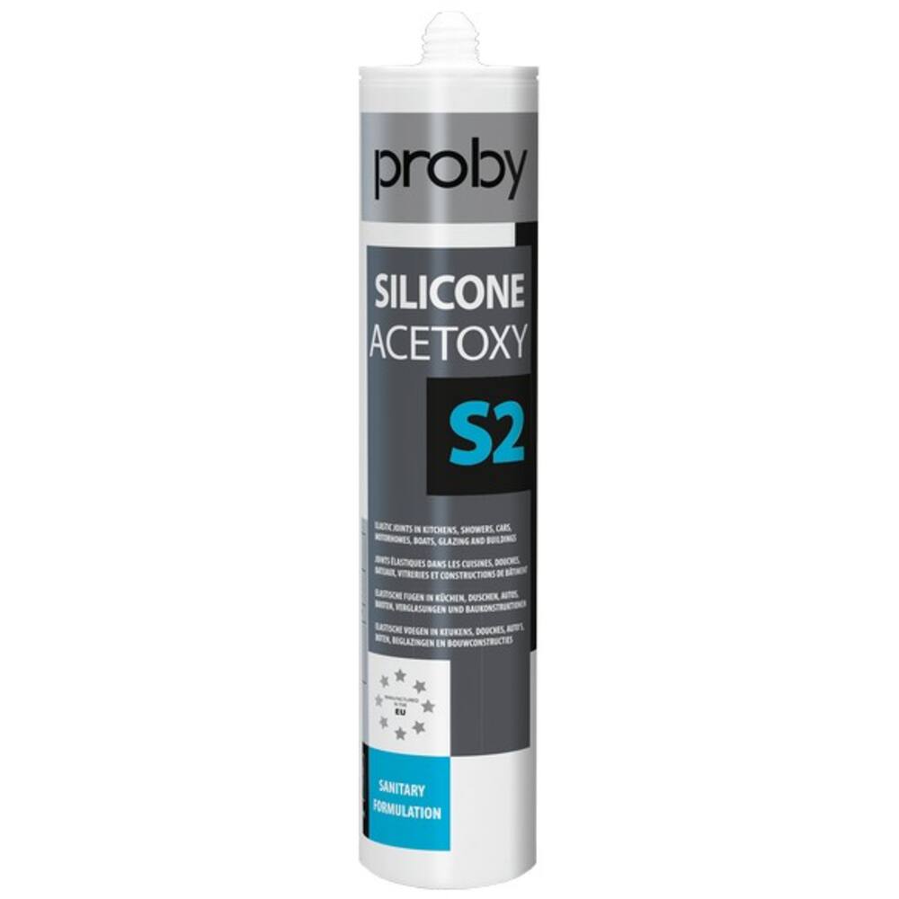 Proby Siliconenkit S2 Wit 280 ml