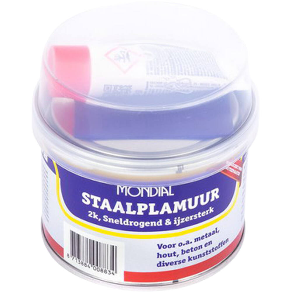 Mondial Staalplamuur 240 g + 10 g Verharder