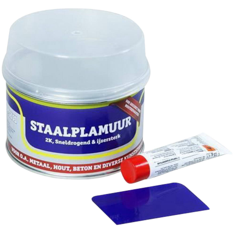 Mondial Staalplamuur 1950g + 500 g Verharder