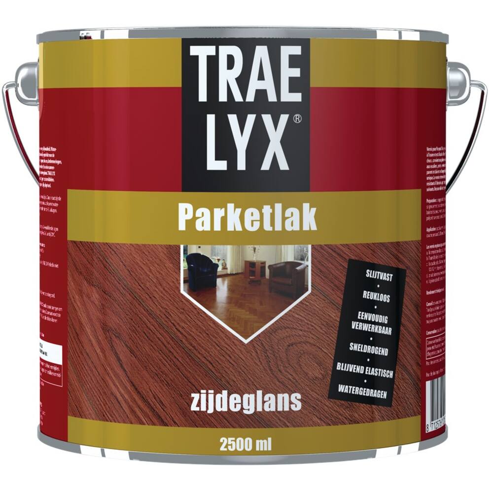 Trae-Lyx Parketlak Zijdeglans 2,5 L