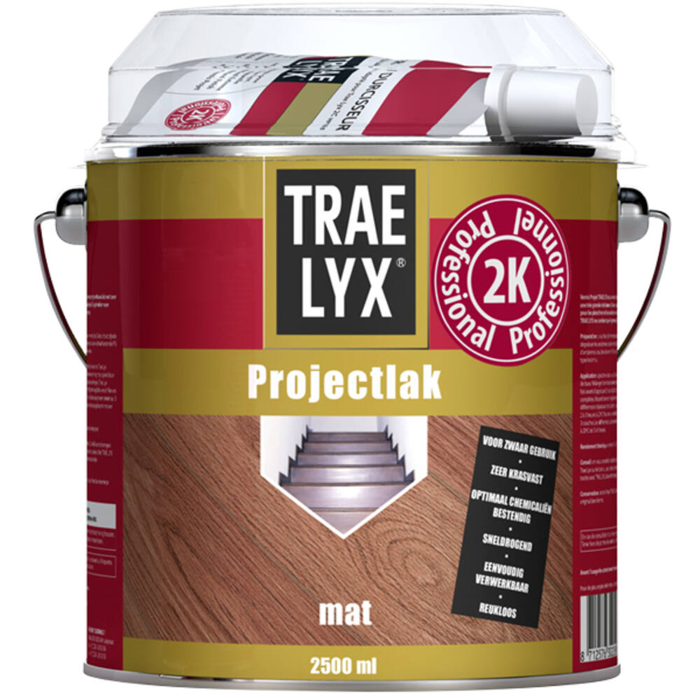 Trae-Lyx Projectlak Mat 2,5 L
