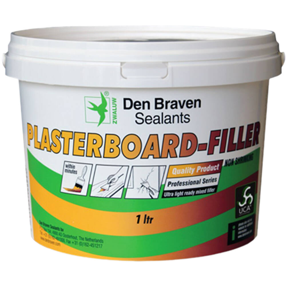 Zwaluw Den Braven Plasterboard-Filler 310 ml Wit