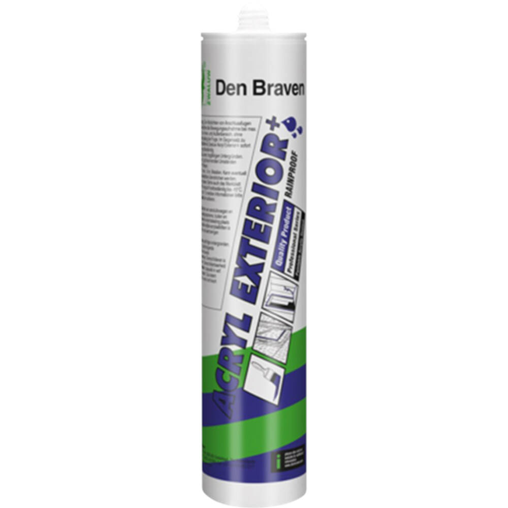 Zwaluw Den Braven Acryl Exterior+ 310 ml Grijs