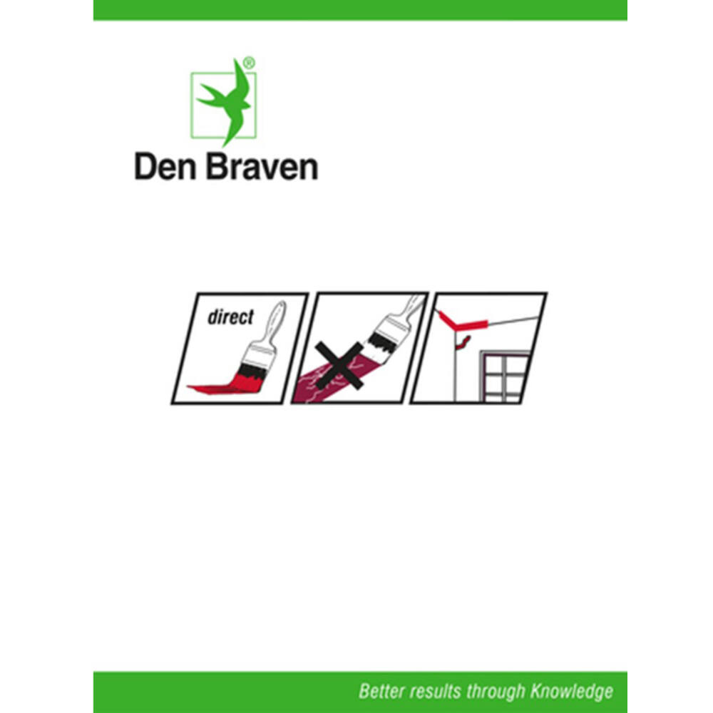 Zwaluw Den Braven Acryl Wet-On-Wet 310 ml Wit