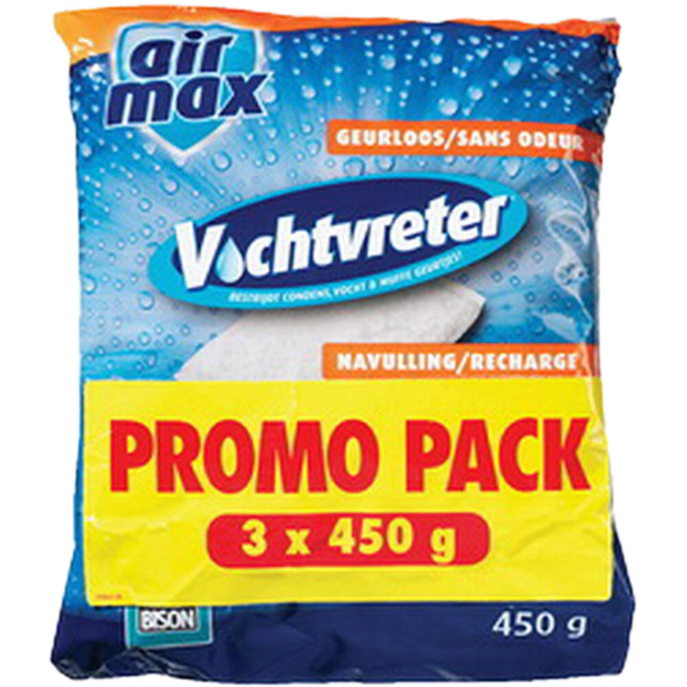 Bison Air Max Vochtvreter Navulling 3 x 450 g