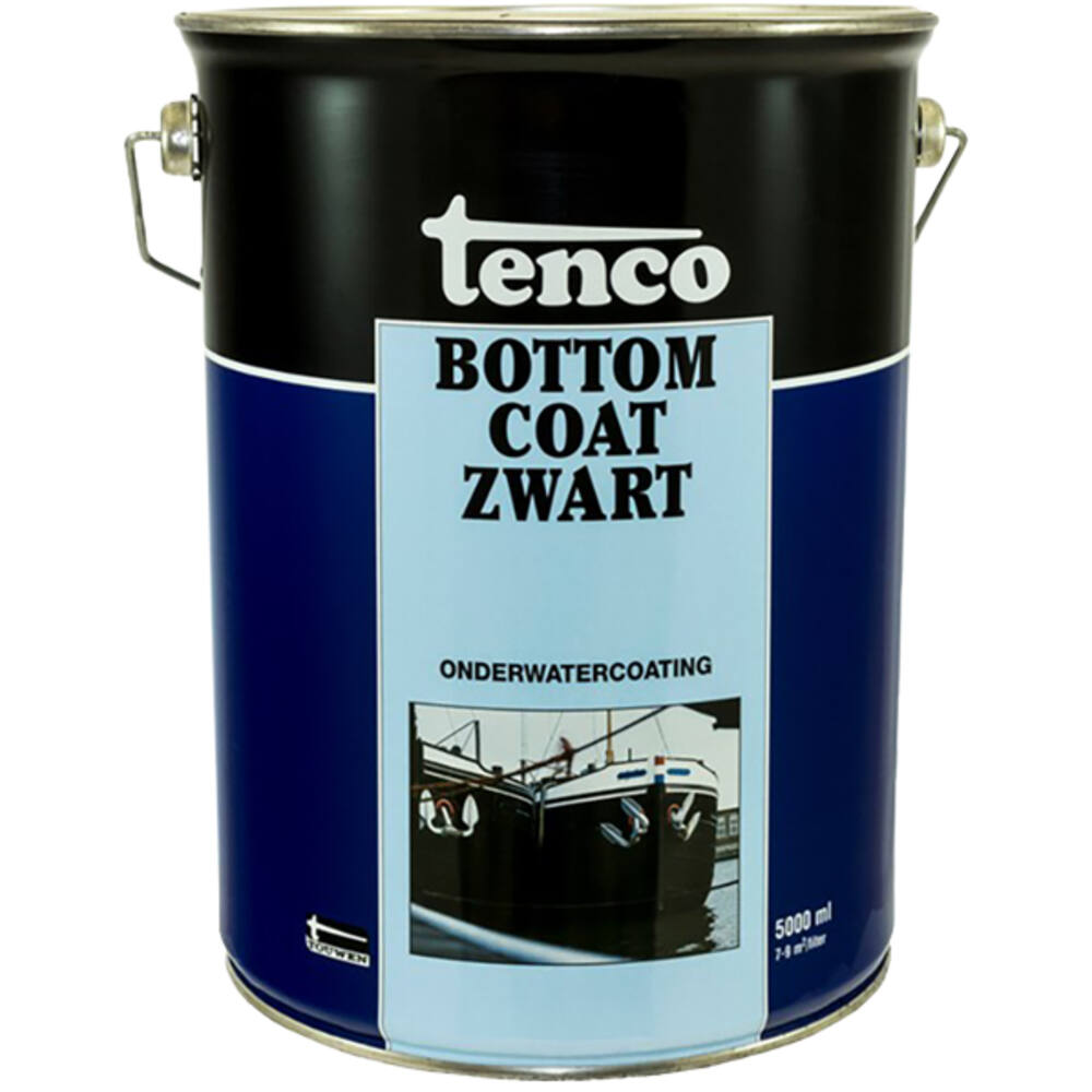 Tenco Bottomcoat Zwart 5 L