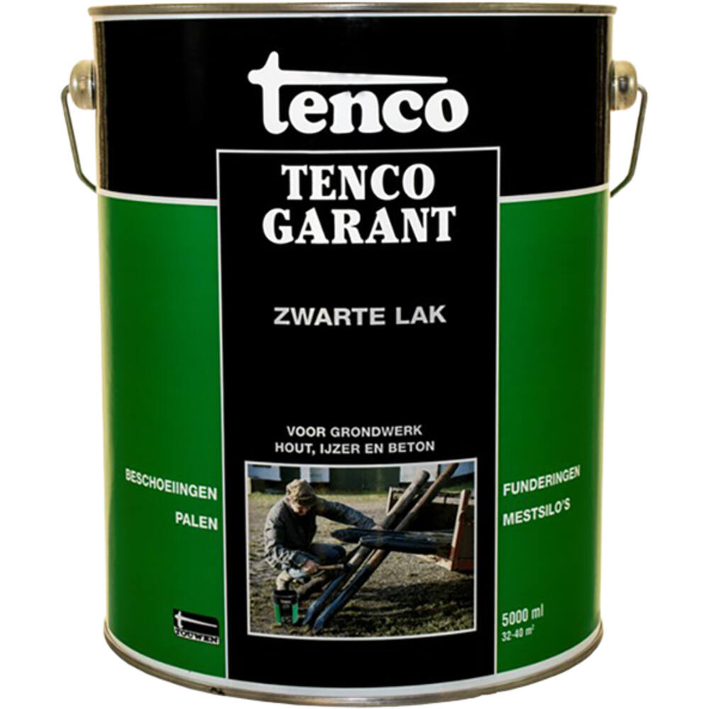 Tenco Tencogarant Teervrij Zwart 5 L