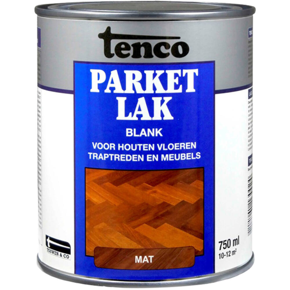 Tenco Parketlak Transparant Mat Blank 750 ml