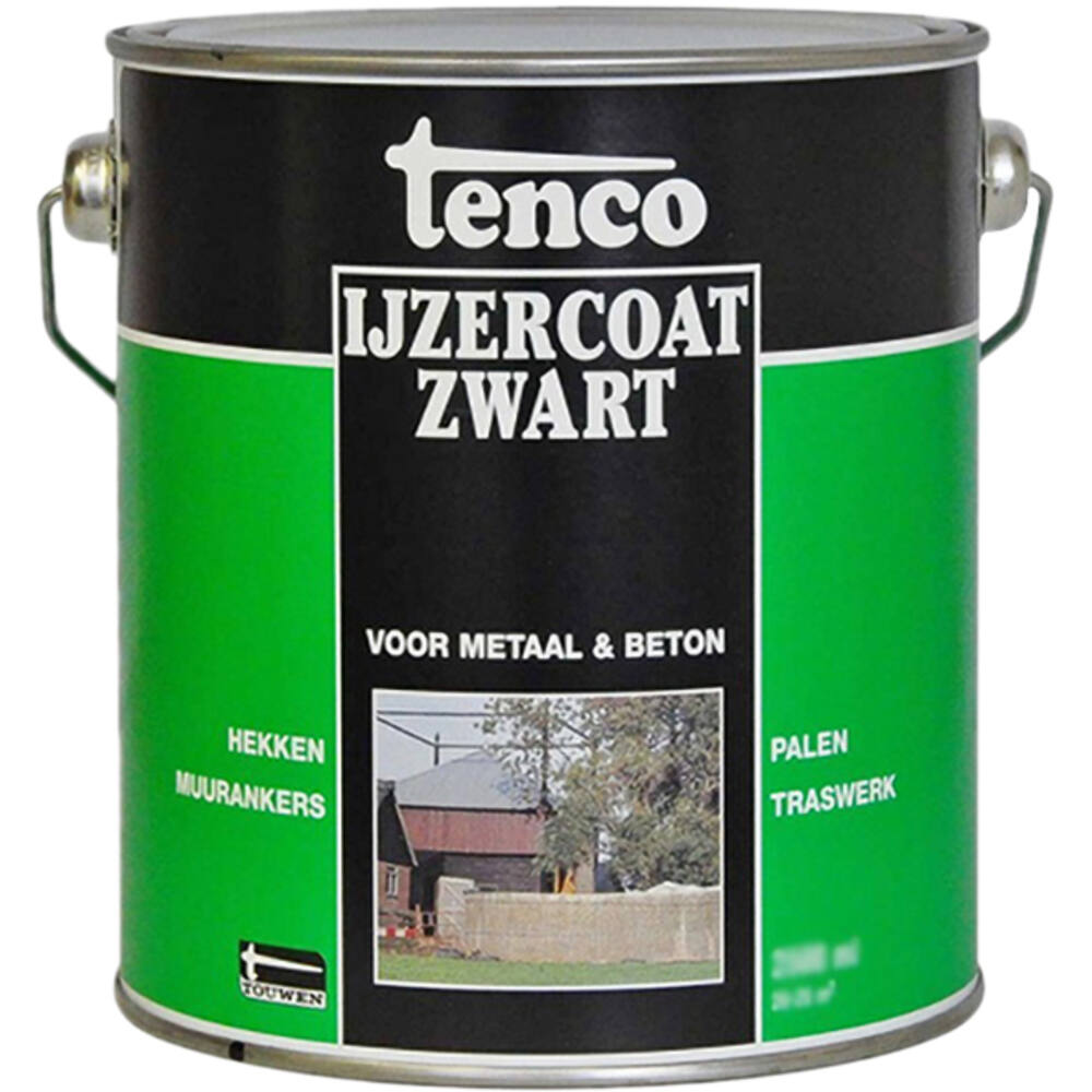 Tenco Houtcoat Zwart 25 L