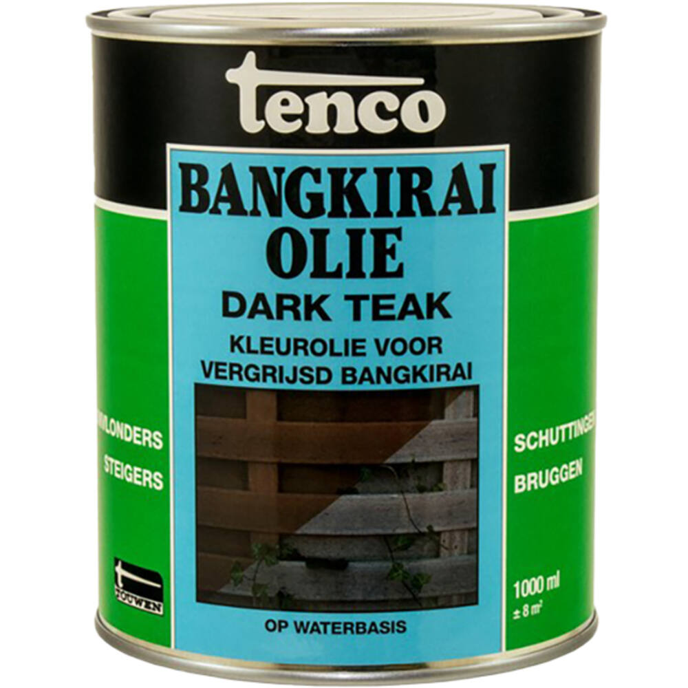 Tenco Bangkiraiolie Donker Teak 1 L