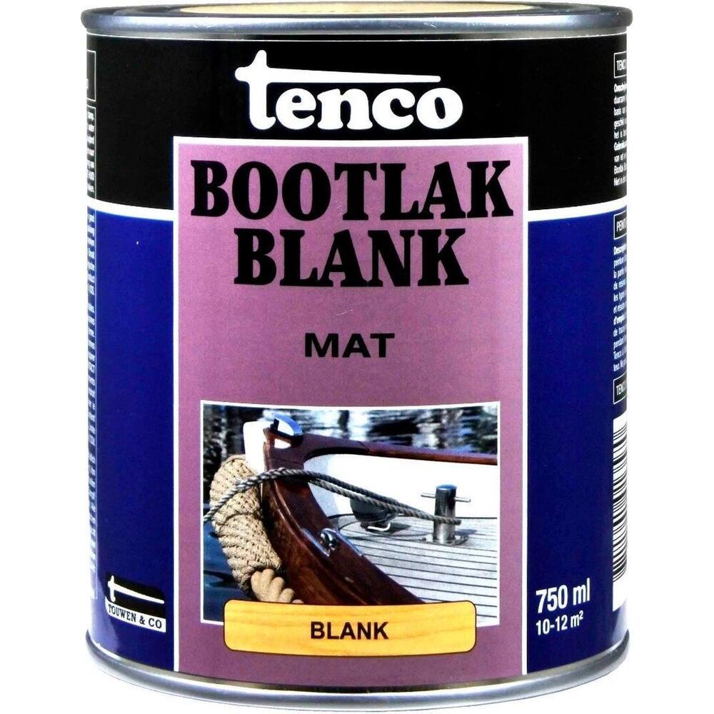 Tenco Bootlak Blank Mat 750 ml